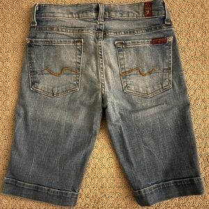 7 for all mankind shorts